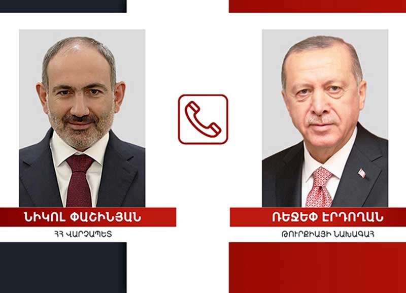 Թուրքիայի կառավարությունը բարձր է գնահատում Հայաստանի աջակցությունը. Էրդողանը՝ Փաշինյանին
