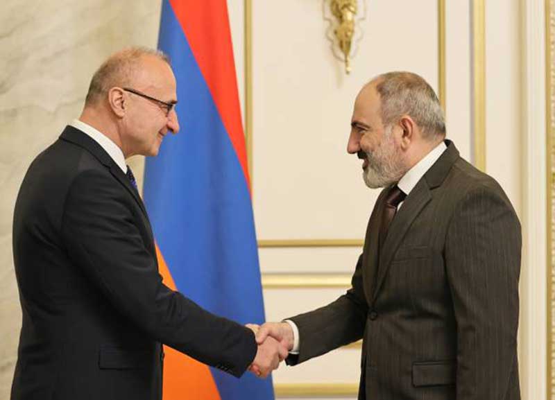 ՀՀ վարչապետն ու Խորվաթիայի ԱԳ նախարարը հանդիպման ընթացքում կարևորել են Հայաստանում ԵՄ քաղաքացիական առաքելության գործունեությունը