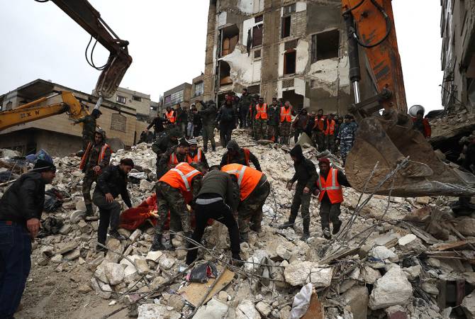Սփյուռքի հանձնակատարի գրասենյակի տվյալներով երկրաշարժի հետևանքով Թուրքիայում և Սիրիայում զոհվել է 13 հայ