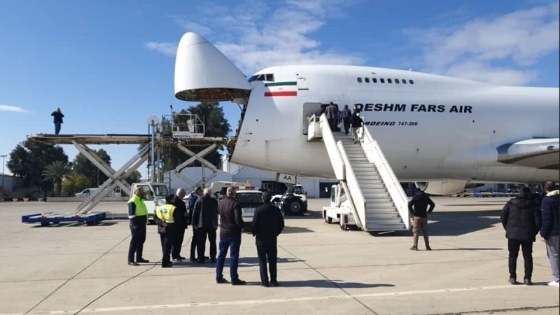 Իրանի հումանիտար օգնությունը տեղափոխող իներորդ օդանավը վայրէջք է է կատարել Հալեպում