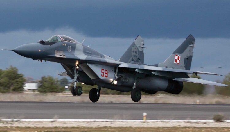 اعلام آمادگی لهستان برای ارسال جنگنده‌های میگ-۲۹ به اوکراین