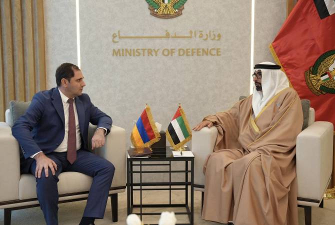 Armenia, United Arab Emirates discuss military cooperation