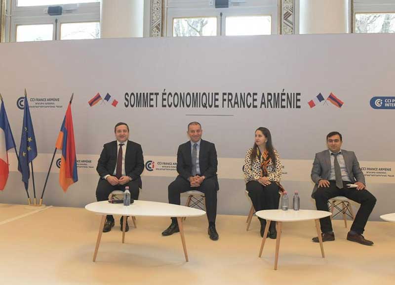 Փարիզում տեղի է ունեցել Ֆրանսիա-Հայաստան առաջին տնտեսական գագաթնաժողովը