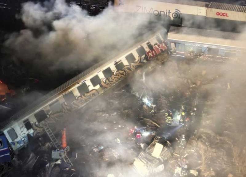 Հունաստանում գնացքների վթարը 32 մարդու կյանք է խլել