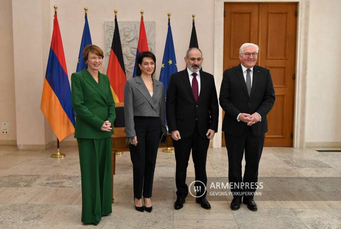Armenian Prime Minister, President of Germany discuss bilateral ties, humanitarian crisis in blockaded Nagorno Karabakh
