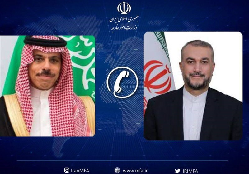 گفت‌وگوی تلفنی وزرای خارجه ایران و عربستان، تأکید بر انجام دیدار دوجانبه