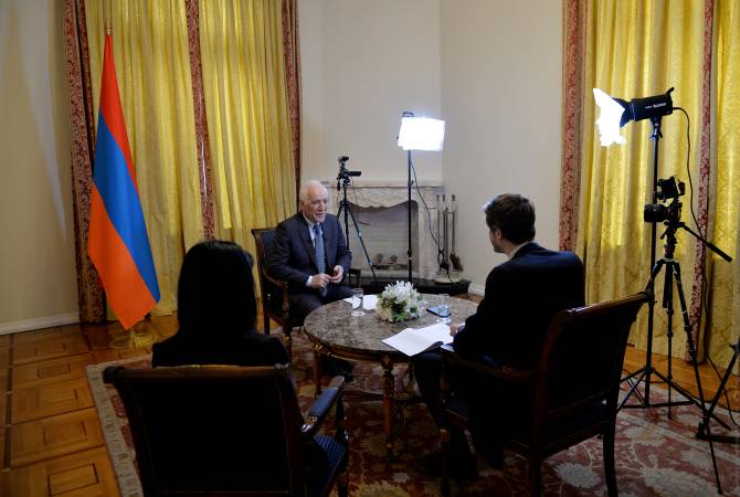 We must seek peace, not war – President of Armenia