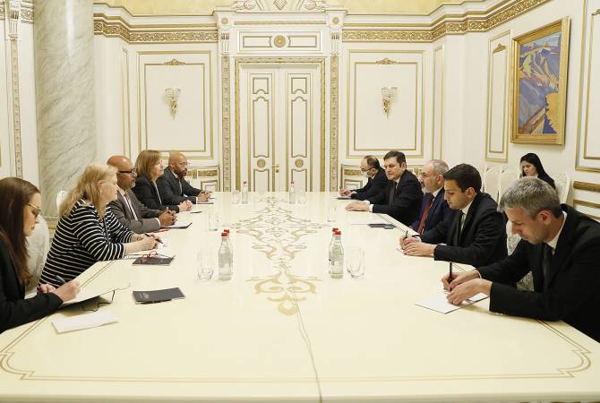 Armenian Prime Minister meets with U.S. Department of Commerce Assistant Secretary for Global Markets Arun Venkataraman