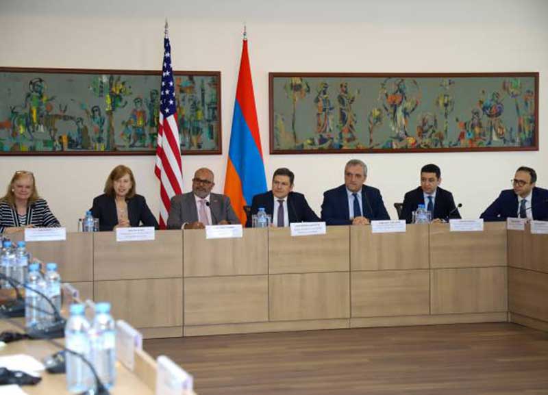Հայաստանն ու ԱՄՆ-ն քննարկել են առևտրի, ներդրումների, էներգետիկայի և բարձր տեխնոլոգիաների ոլորտներում համագործակցության խորացման հնարավորությունները