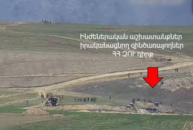 MoD Armenia publishes video showing Azerbaijani servicemen shooting at Armenian servicemen