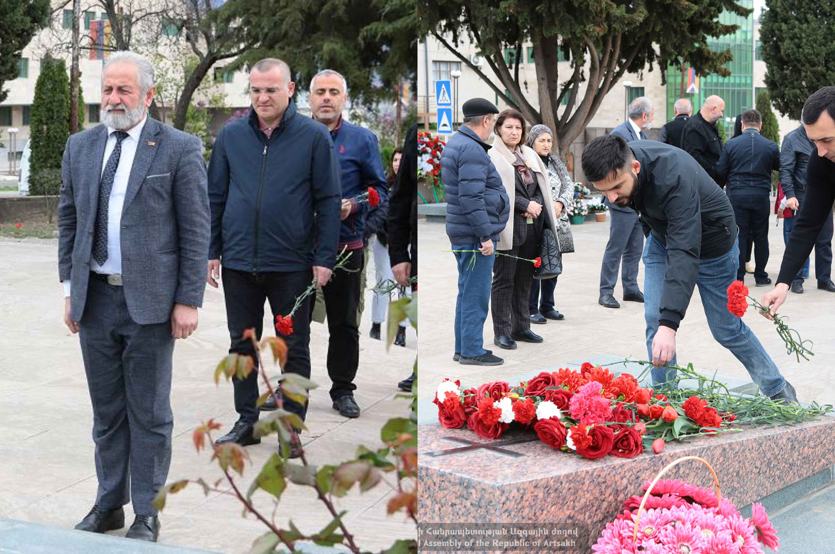 Արցախում հարգանքի տուրք է մատուցվել ԼՂՀ Առաջին գումարման Գերագույն խորհրդի նախագահ Արթուր Մկրտչյանի հիշատակին