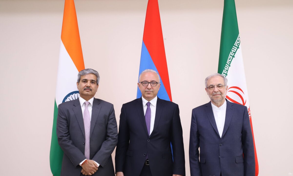 Political consultations between Armenia, Iran and India held in Yerevan