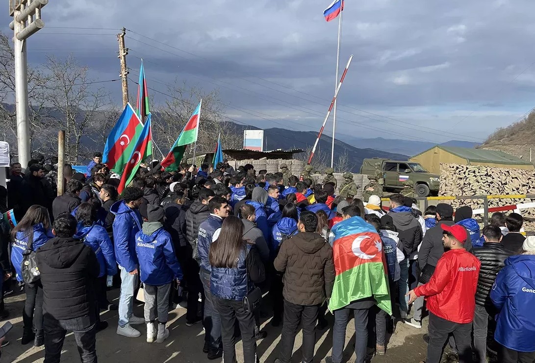 Azerbaijani “eco-activists” say will end the protest in Lachin corridor