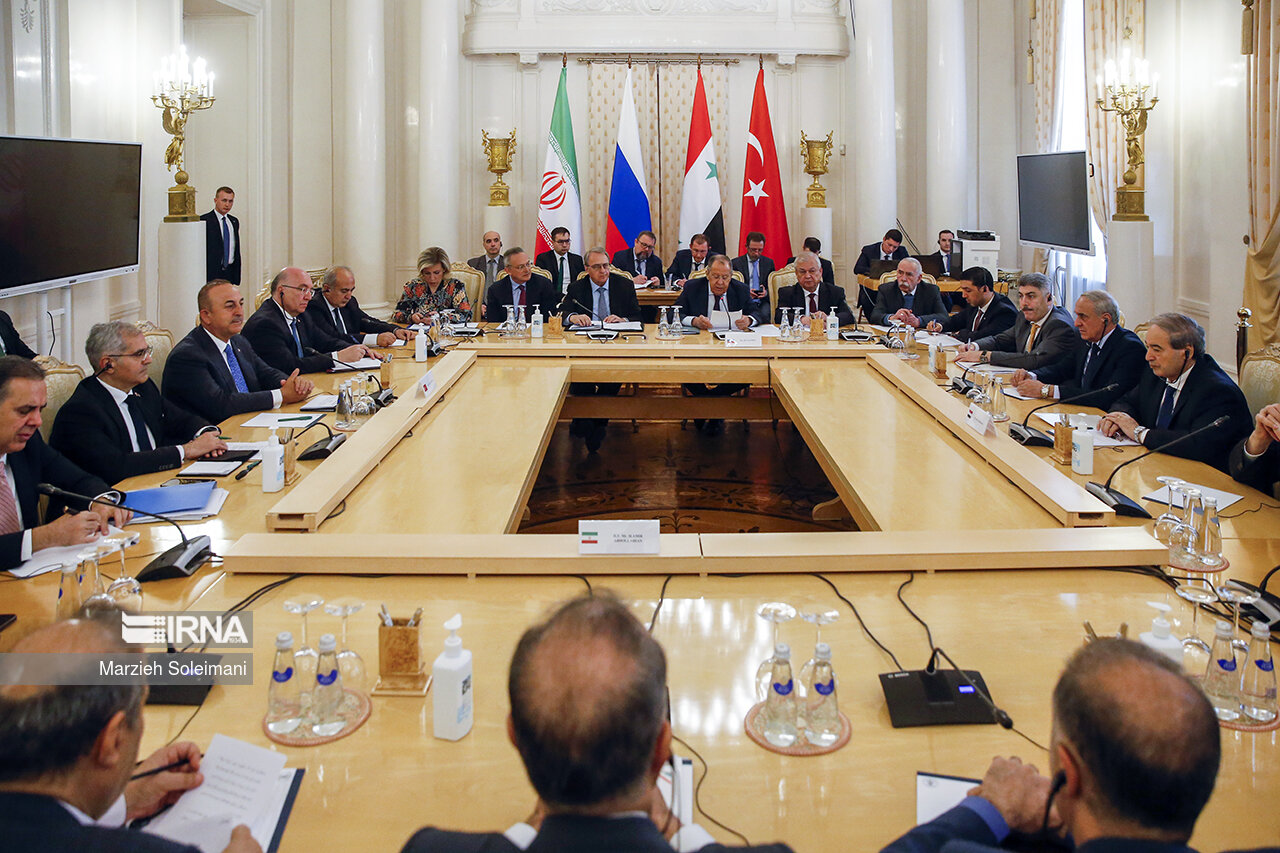 Moscow quartet meeting: Syria territorial integrity should be respected