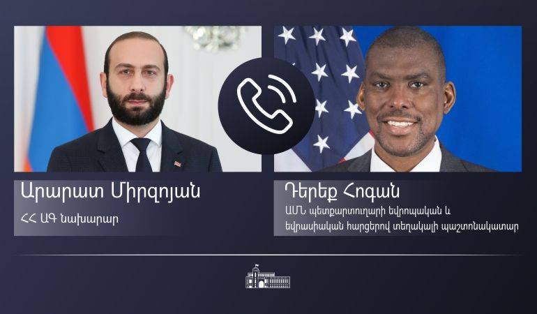Armenian FM, US Assistant Secretary of State discuss issues of regional security