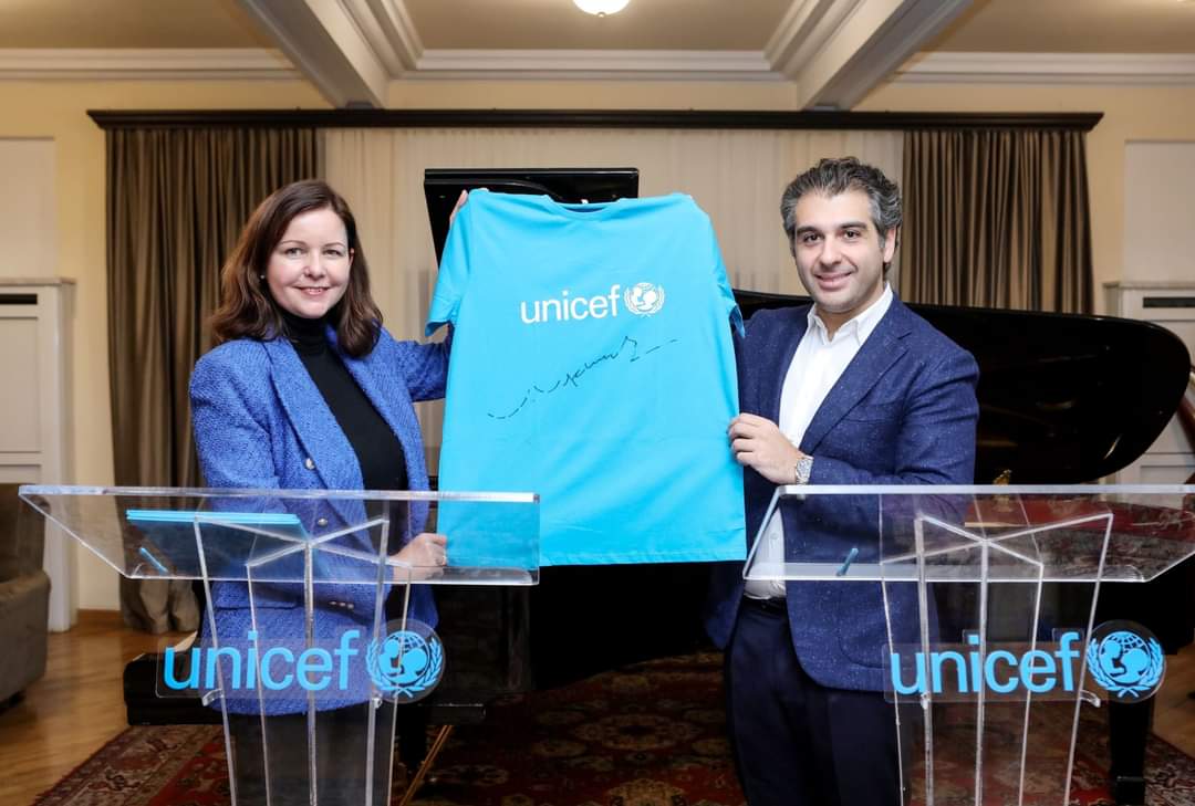 Sergey Smbatyan appointed UNICEF National Ambassador