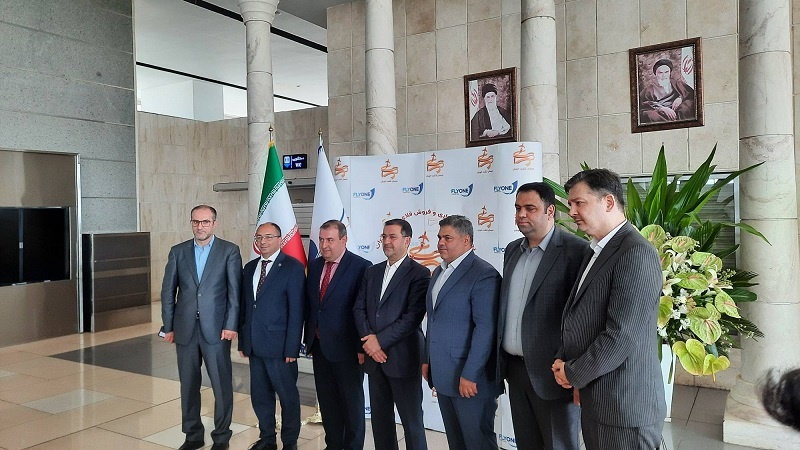 مراسم افتتاحیه پرواز هواپیمایی ارمنستان "فلای وان آرمنیا" در تهران