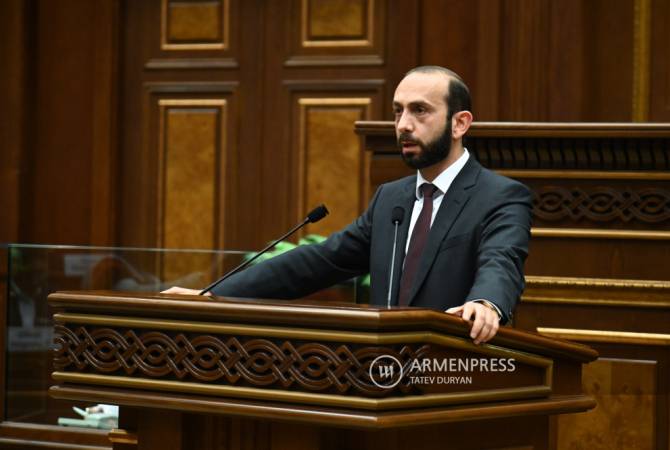 International community should take a very concrete stance against such behavior - Mirzoyan