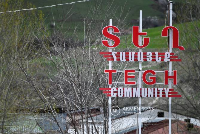 Armenia positions in Syunik’s Tegh village under Azeri gunfire