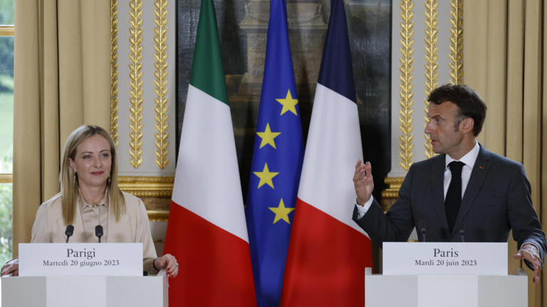 رهبران فرانسه و ایتالیا: تا هر زمان لازم باشد از اوکراین حمایت می‌کنیم