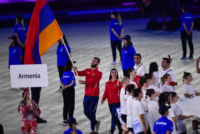 Եվրոպական խաղերի բացմանը Հայաստանի դրոշակակիրները աթլետիկայի հավաքականի ներկայացուցիչներն էին