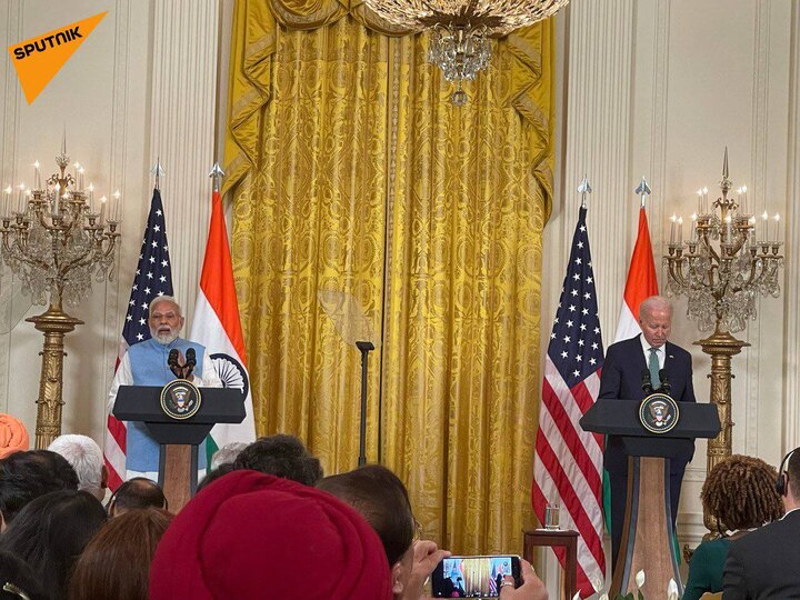 نخست وزیر هند در کاخ سفید: نظم جهانی جدید در حال شکل گیری است