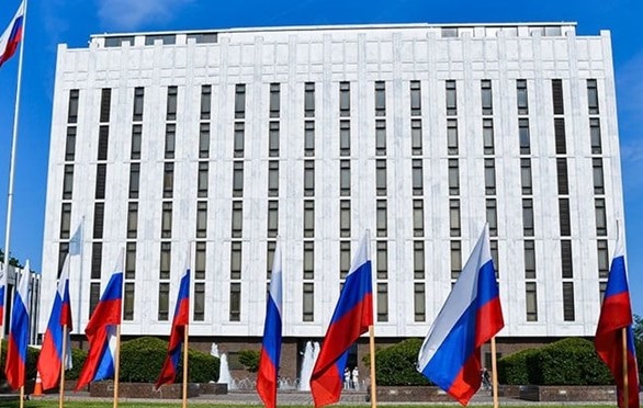 سفارت روسیه در واشنگتن: تسلیحات آمریکا در اوکراین نابود می‌شوند
