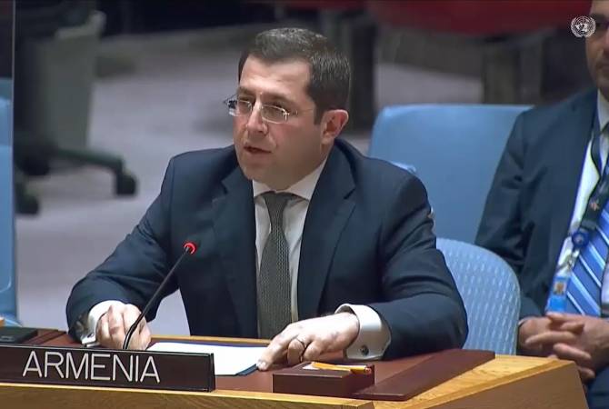 Video - UN has responsibility to protect chidden in Artsakh -  Armenian envoy 