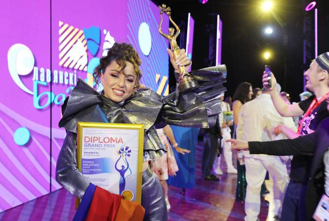 Հայաստանն առաջին անգամ հաղթող ճանաչվեց «Սլավյանսկի բազար» երիտասարդ կատարողների մրցույթում. Մաշա Մնջոյան՝ Գրան Պրի մրցանակակիր