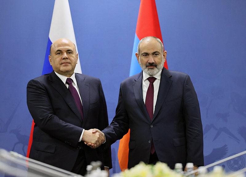Նիկոլ Փաշինյանը և Միխայիլ Միշուստինը հեռախոսազրույցում քննարկել են հայ-ռուսական տնտեսական համագործակցության հարցեր