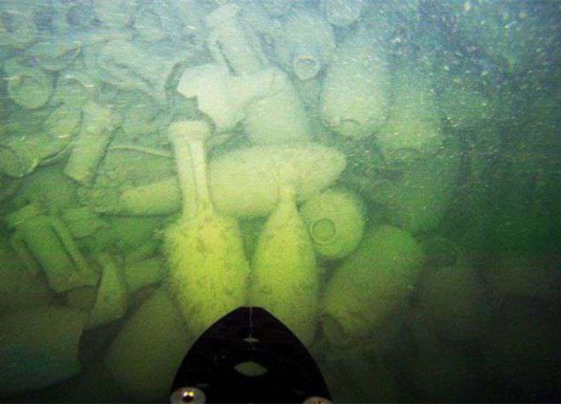 Իտալիայի ափերի մոտ հայտնաբերվել է սափորներով լի հին հռոմեական նավ