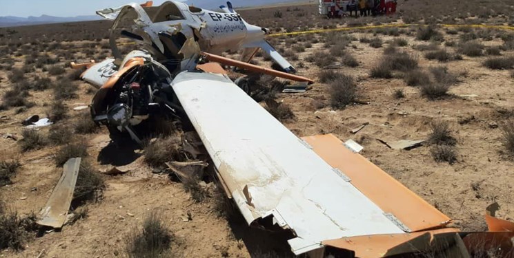 سقوط هواپیمای آموزشی در فرودگاه پیام ۲ کشته برجای گذاشت