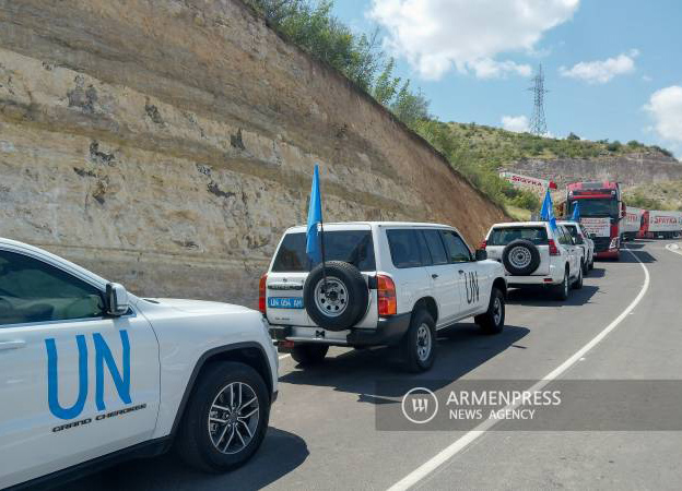 Հայաստանում ՄԱԿ-ի գրասենյակի ներկայացուցիչներն այցելել են Լաչինի միջանցքի սկզբնամաս