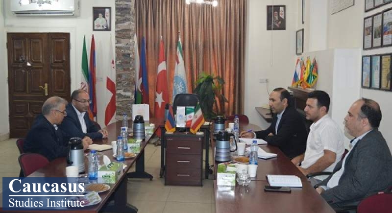 بازدید سفیر ارمنستان در تهران از بنیاد مطالعات قفقاز