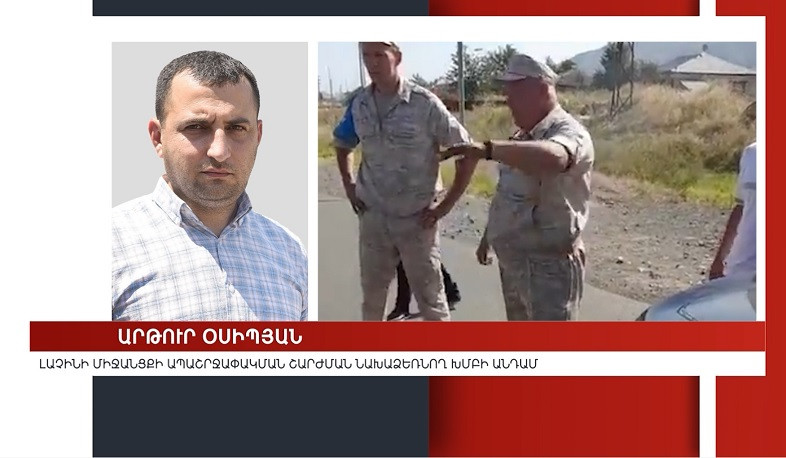 Activist presented details about incident with Russian peacekeepers