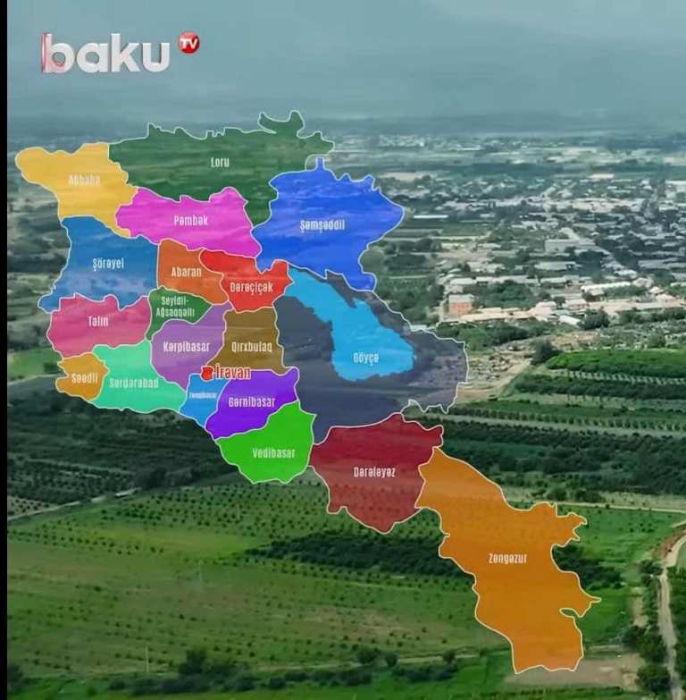 Baku TV-ով Հայաստանի ամբողջ տարածքն արդեն քարտեզով ներկայացվում է որպես Ադրբեջան. ի՞նչ խաղաղություն այս մարդկանց հետ 
