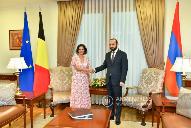 Armenian, Belgian Foreign Ministers meet in Yerevan