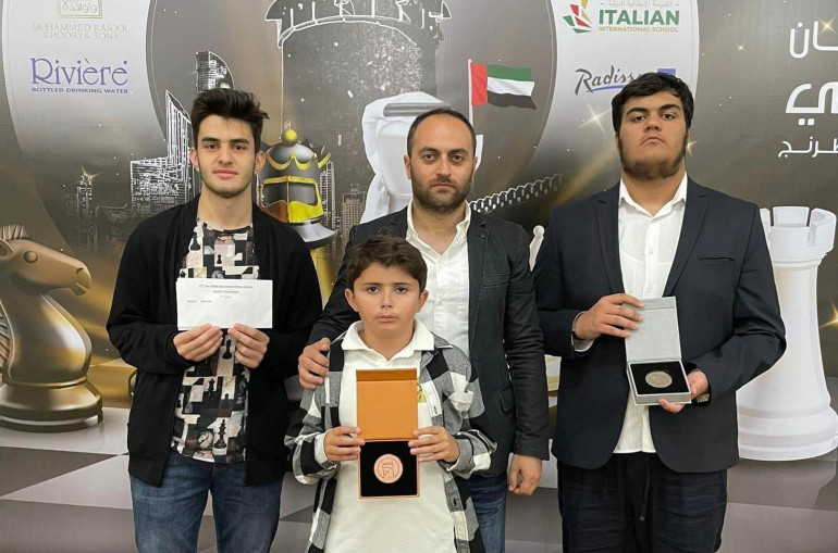 Հայ պատանիները մրցանակային տեղեր են զբաղեցրել «29th Abu Dhabi International Chess Festival» մրցաշարում