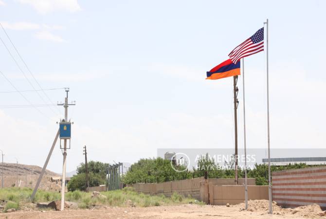 Construction site of U.S.-affiliated steel producer in Armenia targeted by Azeri military in heavy cross-border shooting