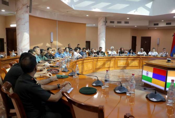 India’s National Defense College delegation visits Armenia