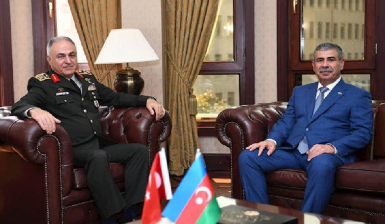 Minister of Defense of Azerbaijan held number of meetings in Turkey