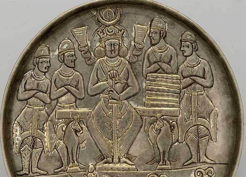 گنجینۀ «بشقاب‌های ساسانی» در موزه‌های جهان