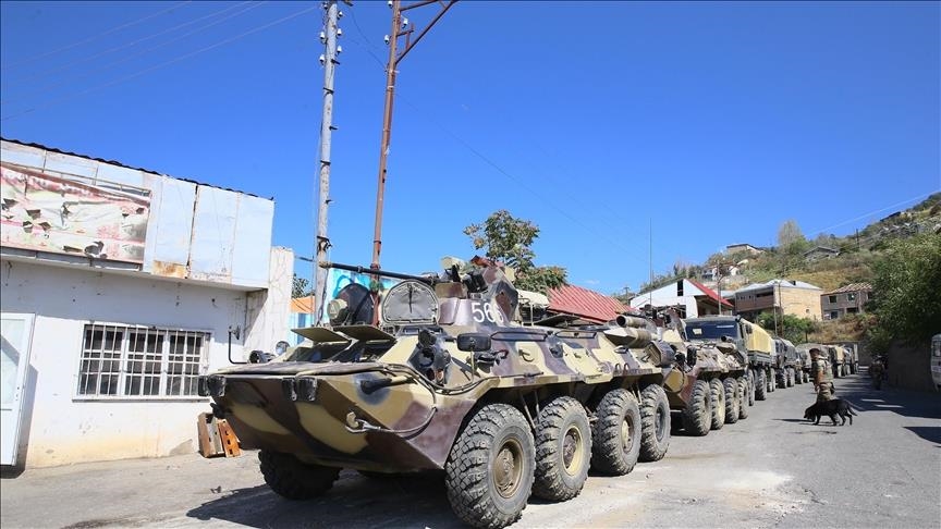  تحرکات سنگین ارتش آذربایجان به سمت قره‌باغ و مناطق مرز ارمنستان