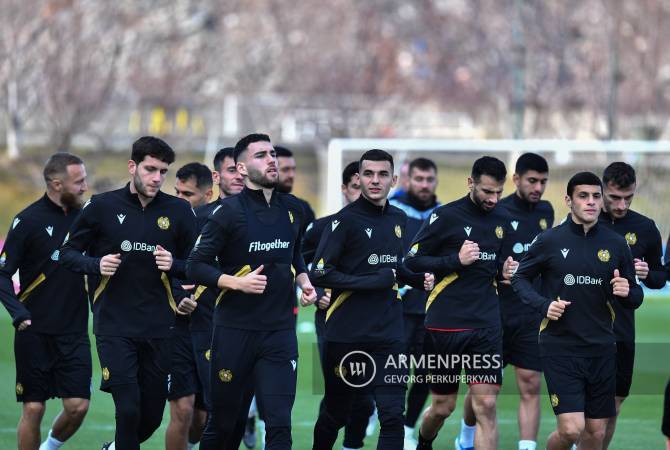 Armenia's National Football Team Starts 2022 in 92nd Place