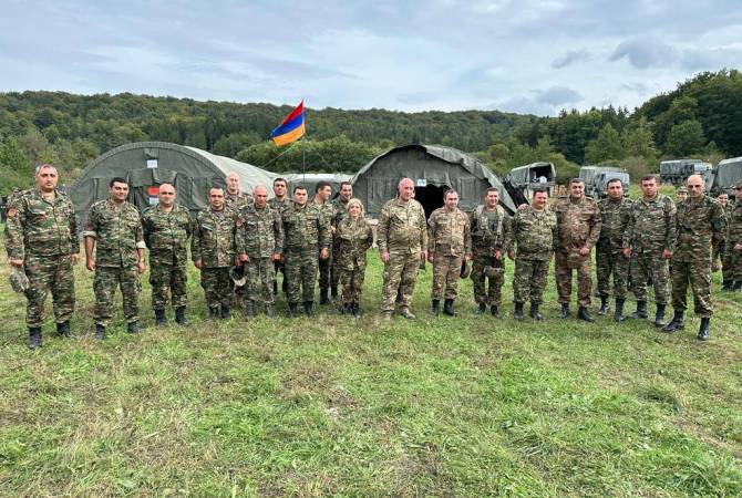 Armenian army medics praised for professionalism, readiness during Saber Junction 2023 multinational exercise in Germany