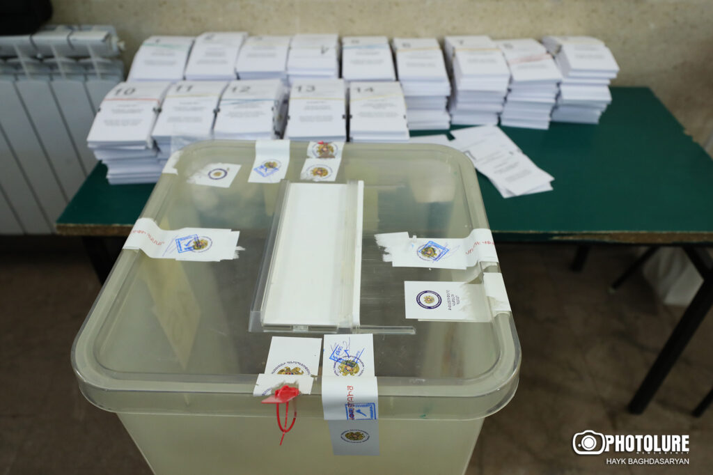 Five political forces make it to Yerevan City Council according to preliminary election results