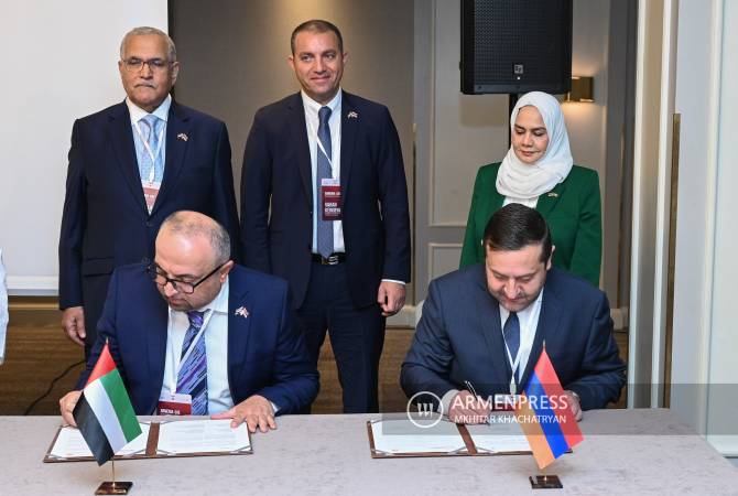 Armenia-UAE Business Forum takes place in Yerevan
