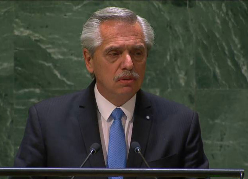 Արգենտինայի նախագահը ՄԱԿ-ի ամբիոնից խոսել է Լեռնային Ղարաբաղում Ադրբեջանի սանձազերծած ռազմական գործողությունների մասին