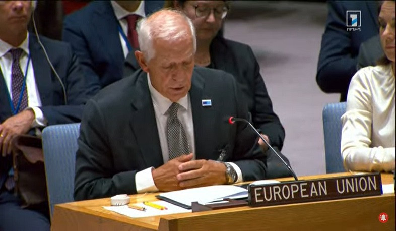 Video - The use of force to resolve disputes is not acceptable, Borrell says at UNSC meeting on Nagorno-Karabakh