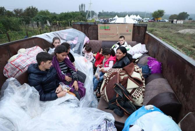 6,650 forcibly displaced persons enter Armenia from Nagorno-Karabakh